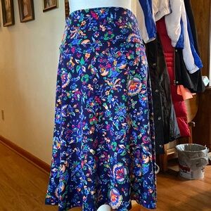 Cute lularoe azure skirt. Size XL